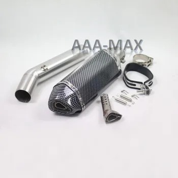 

CB1300 Slip-On Exhaust Muffler Motorcycle With Middle Connect Link Pipe With Moveable DB Killer Mid Tube For Honda CB1300 TX023
