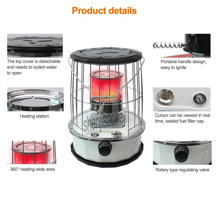 Переносной керосиновый нагреватель для ледяной рыбалки, походная плита, подогрев для приготовления пищи, подогрев риса, барбекю, плита для дома/офиса, 1 шт
