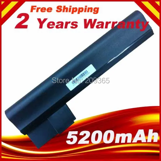 Черный Аккумулятор для Ноутбука HP Mini 210-2000 210-2200 210-2100 HSTNN-CB1Y HSTNN-CB1Z HSTNN-DB1Y HSTNN-LB1Y HSTNN-UB2C