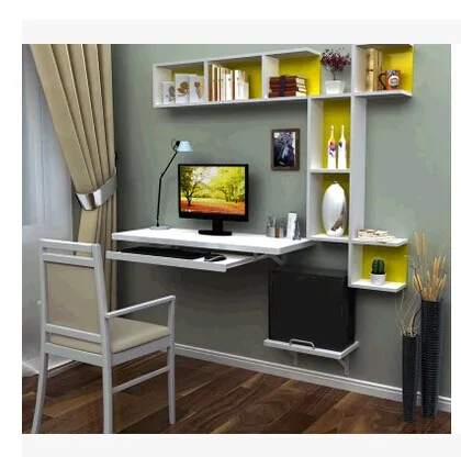 Wall Computer Desk Desktop Wiping Angle Dressing Shelf Bedside