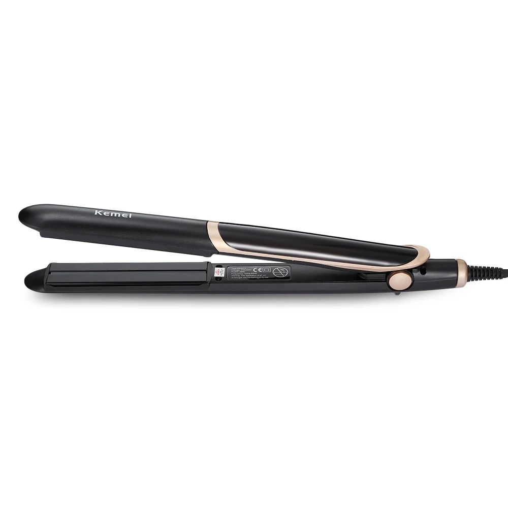 

KM- 2219 Hair Styling Tool Infrared Straightener Professional Ceramic Thermostatic Coating Styling Tool do not hurt the hair