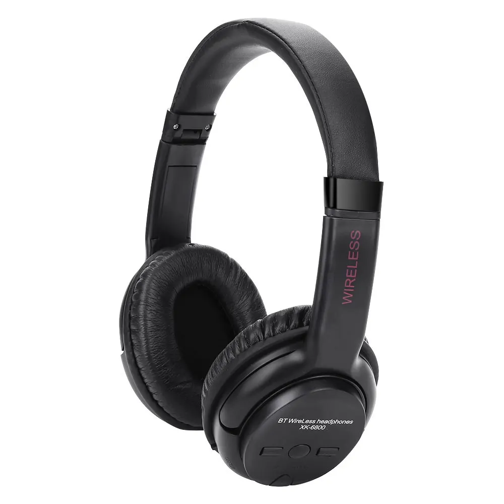 

Headset Wireless Bluetooth Laptop Soft Earphone Contest Microphone FM Supplies for for IOS Android