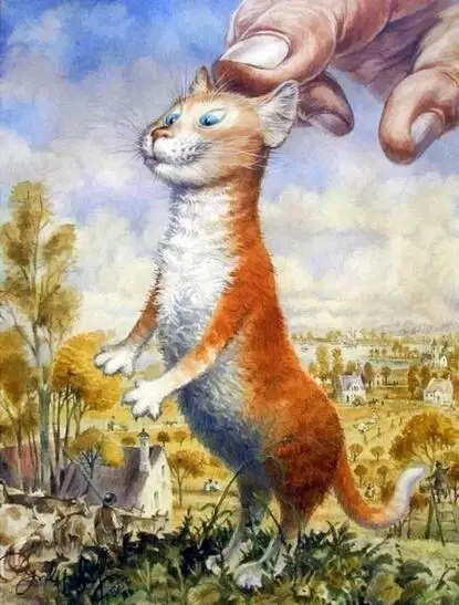 MaHuaf-W1447 A cat under the finger animal painting Coloring by Numbers DIY Hot Selling Craft Gift cuadros decoracion 