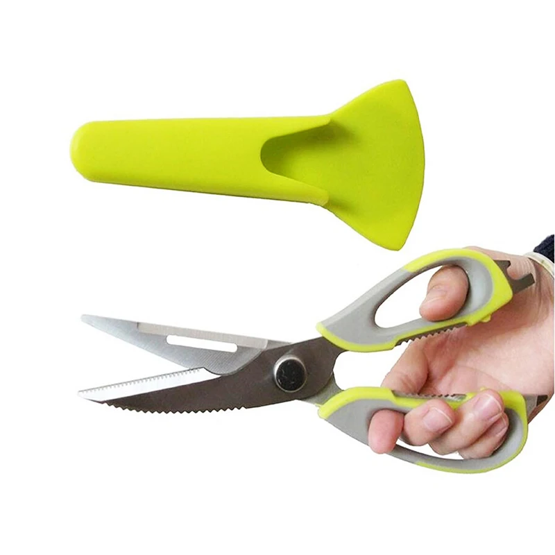 

Daily Item High Quality Kitchen Scissors Knife Fish Chicken Household Stainless Steel Multifunction Cutter Shears Cooking Tool