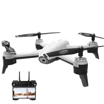 

HobbyLane SG106 WiFi FPV RC Dron with 1080P Wide Angle HD Camera Optical Flow Positioning 4CH 2.4G RC Drone Quadcopter RTF