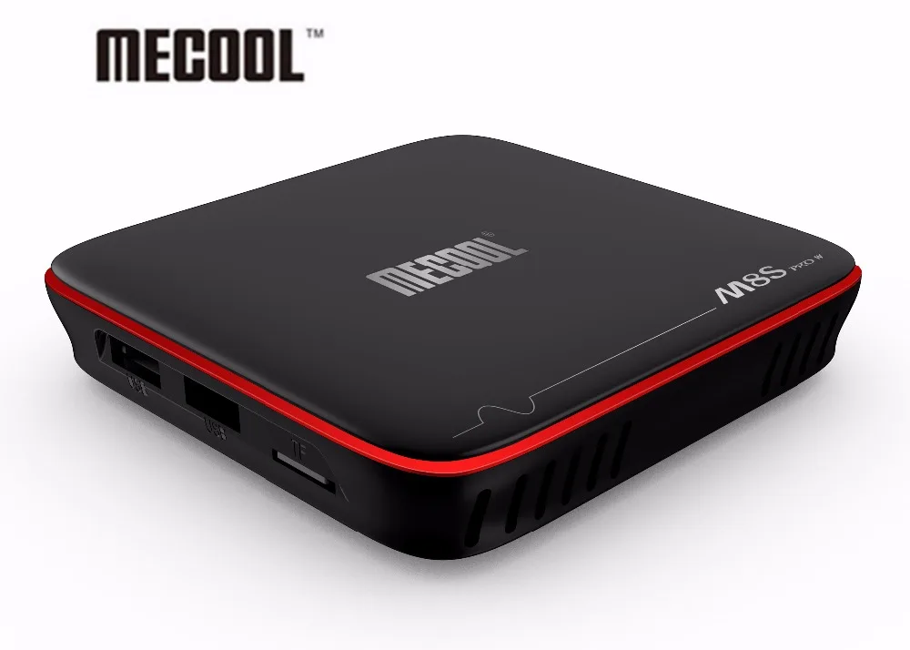 ТВ приставка MECOOL M8S PRO W Android 7 1 процессор Amlogic S905W четырехъядерный 2 Гб ОЗУ DDR4 16 Смарт