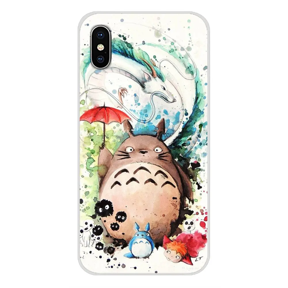 Studio Ghibli Ghiblies Тоторо аксессуары сумка чехол для Huawei Nova 2 3 2i 3i Y6 Y7 Y9 Prime Pro GR3 GR5 2017 2018 2019