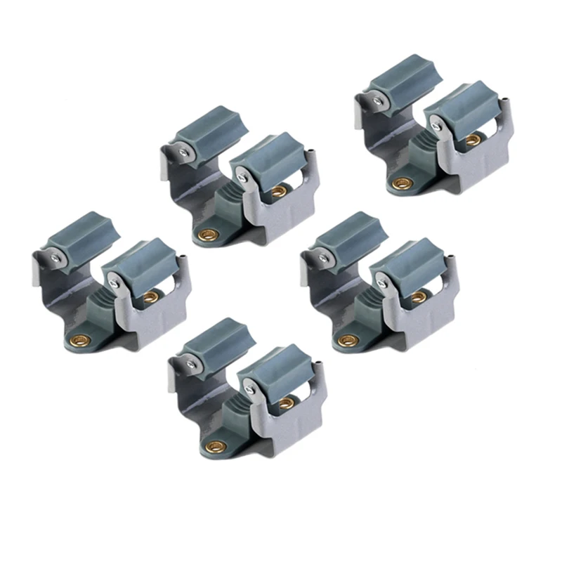 10 قطعة مطبخ التخزين المنظم ممسحة و حامل مكنسة الحائط حديقة تخزين رف موقف مع السنانير الرف المنظم