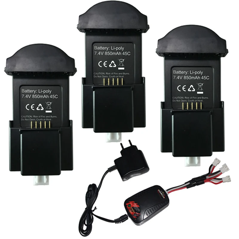 Оригинальный MJX B3 MINI 7 4 V 850 Mah 45C Аккумулятор для Bugs 3 Запчасти радиоуправляемого