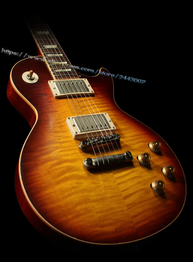 Pre-Order GC Custom Shop 1959 Duane Allman Electric Guitar, Aged Heritage Darkburst by Tom Murphy