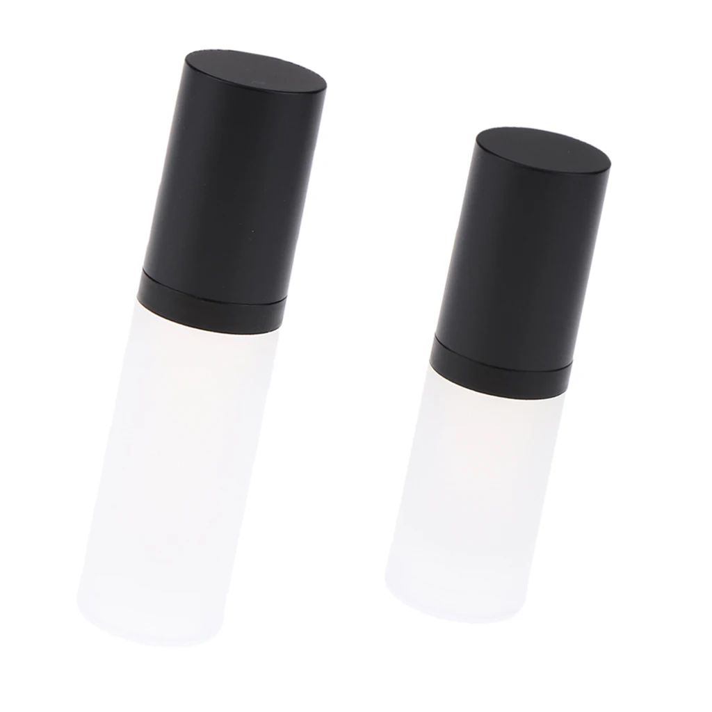 2pcs 20ml/30ml Empty Airless Lotion Cream Pump Bottles Dispensers 2pcs 20ml/30ml Empty Airless Lotion Cream Pump Bottles Dispensers