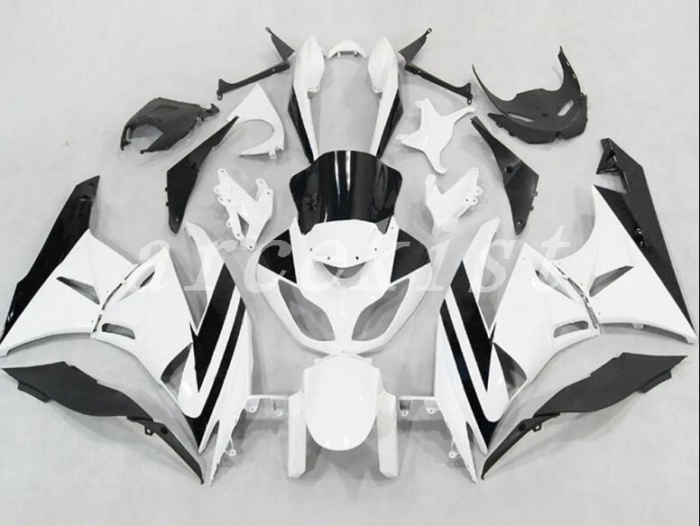 

New Abs motorcycle Fairings Kit Fit for kawasaki Ninja ZX6R 636 2009 2010 2011 2012 6R 09 10 11 12 ZX-6R white black glossy