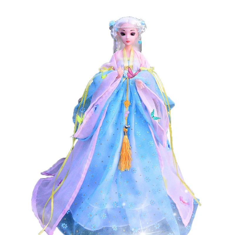 Comprar Vestido antiguo muñeca chino Imperial concubina corte Fairy traje juntas hermosas muñecas niña princesa con ropa