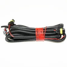 DAZOO противотуманный светильник провода ламп Жгут кабель с предохранителем для V W Polo Golf J etta MK5 MK6