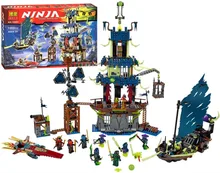 Bela Ninjagoes City of Stiix Building Block Kai Jay Nya Morro Minifigures Kids Educational Toys Legoes 70732 Compatible