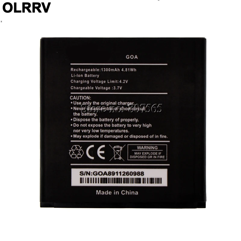 For Wiko GOA Battery 1300mAh Batterie Bateria AKKU | Мобильные телефоны и аксессуары
