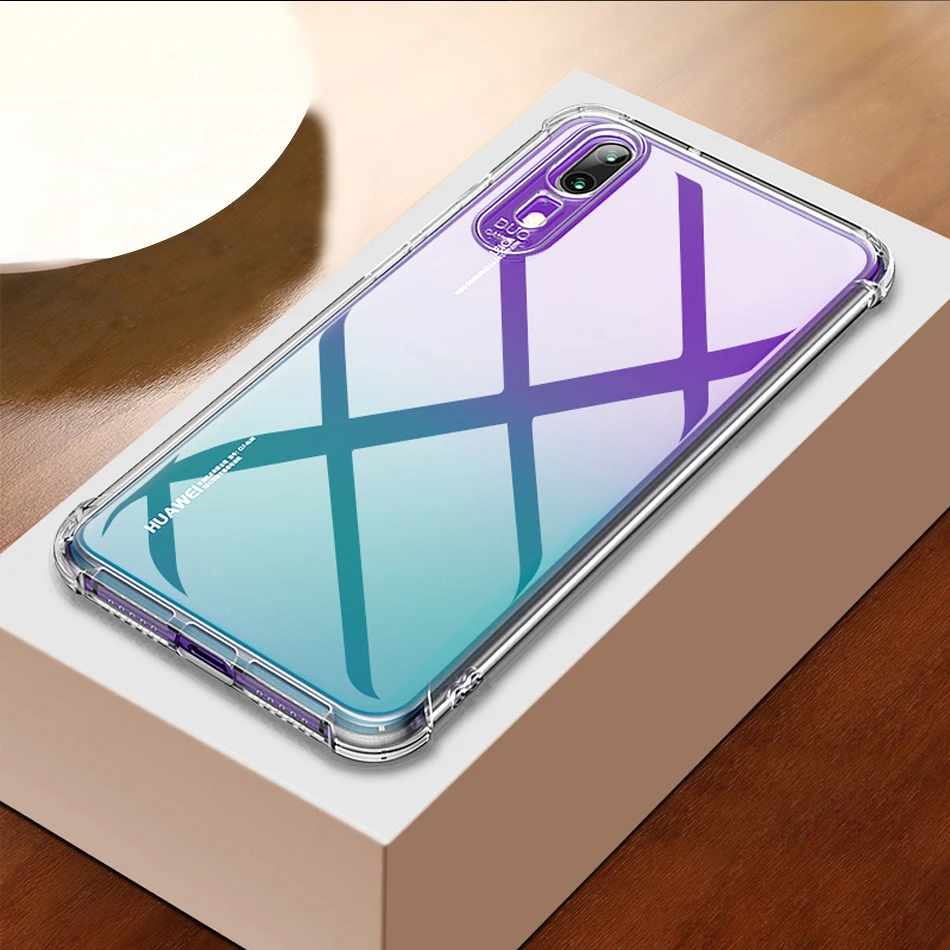 Чехол для Huawei Mate 20 Pro силиконовый прозрачный чехол P20 Lite Nova 3I Honor 8C | Мобильные