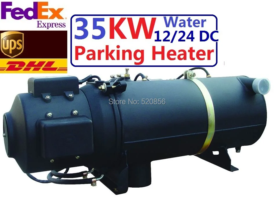 

Free Shipping 35kw 24V Water Heater Similar Webasto Heater Auto Liquid Parking Heater With For Mini Bus Hot Sell In Europe