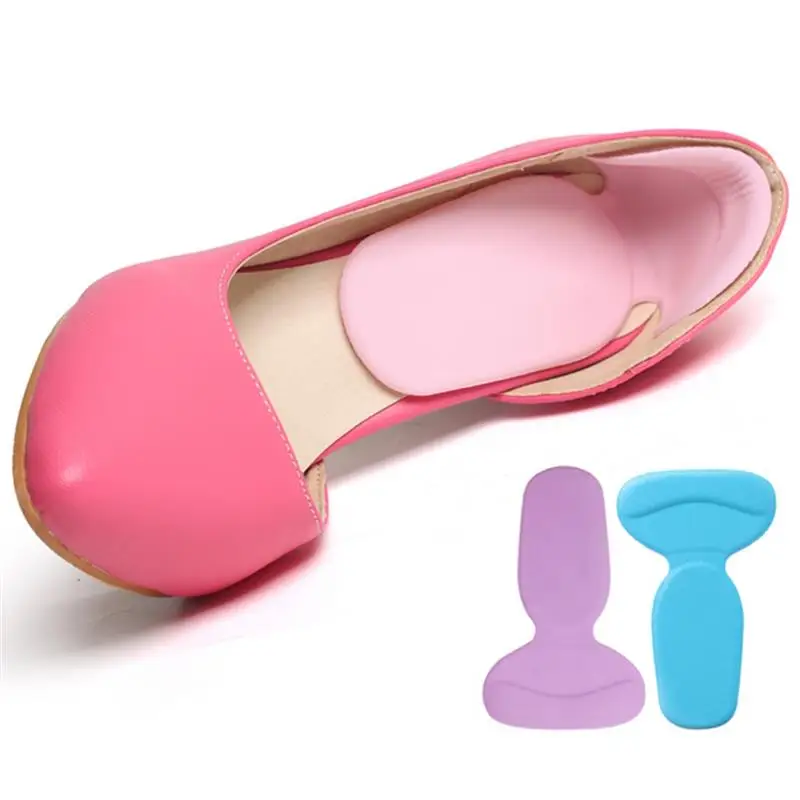 NIS 2018 протектор Нескользящие Подушка обуви вставки танец 1 пара Мягкий силиконовый многоцветный Стельки колодки на высоком каблуке гель