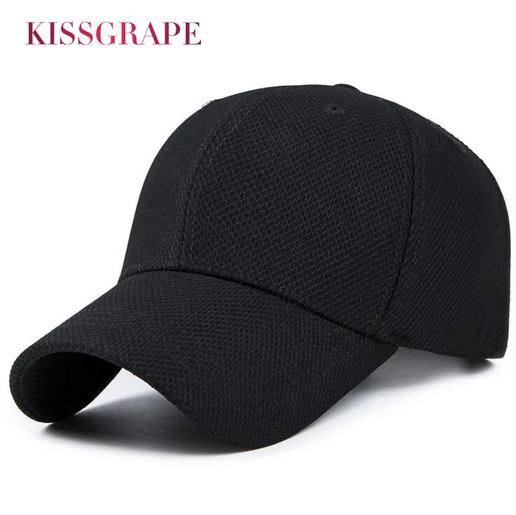 Fashion solid color cotton men's baseball caps hats for women sunblock gorras men bone snapback hats adjustable golf hat for men