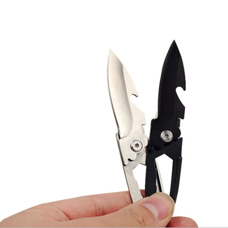 (Wholesale) 1PC EDC Multifunctional Mini Keychain Knife Pocket Survival Tool Folding Knife Outdoor Pare Peeler Peel Parcel Open (Wholesale) 1PC EDC Multifunctional Mini Keychain Knife Pocket Survival Tool Folding Knife Outdoor Pare Peeler Peel Parcel Open