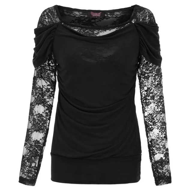 gothic long sleeve tops