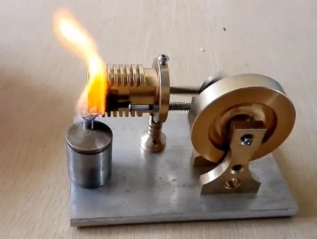 NEW vacuum fire Stirling Engine DIY Models toys Innovative Science toys Kids Educational Toy gifts for the NEW year