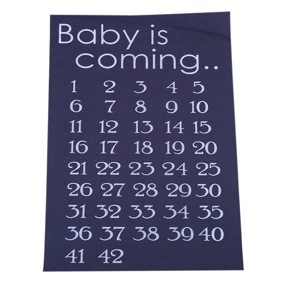 

DIY Interesting Pregnancy 42 Weeks Calendar Countdown For Maternity Baby Announcment Mama Easy Use Birth Pattern Patch Sticker