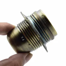 Винтаж винт лампы базы E27 лампа держатель металлический сплав покрытие лампа Разъем 4A 250 V Одежда высшего качества подвесной светильник Цоколи 3 шт./лот