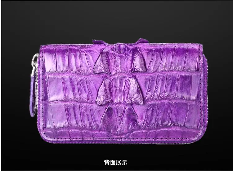 

100% genuine crocodile leather skin bank card holder/ key wallet/coin wallet, alligator skin card holder and case