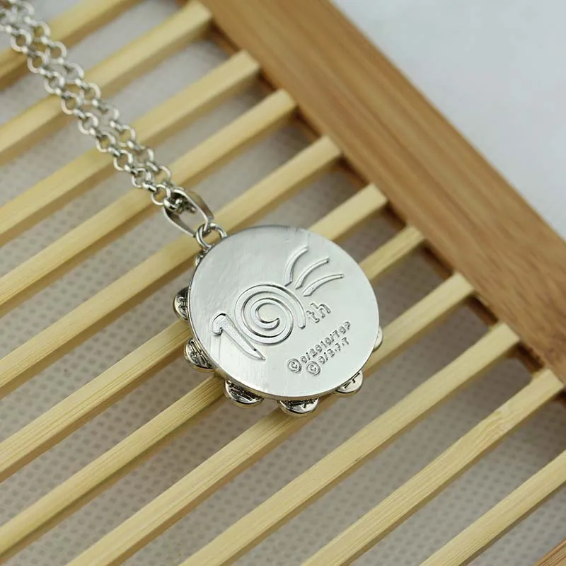 Наруто Организация Акацуки Хидан Косплей Кулон/ожерелье сплав Металл серебряный цвет