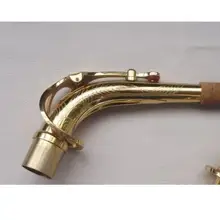 Alto Eb для саксофона на шею золотой лак 24 мм