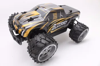 

RC Car 2.4GHz Rock Crawler Rally Car 4WD Truck 1:16 Scale Off-road Race Vehicle Buggy Electronic RC Model Toy 9504-Yellow