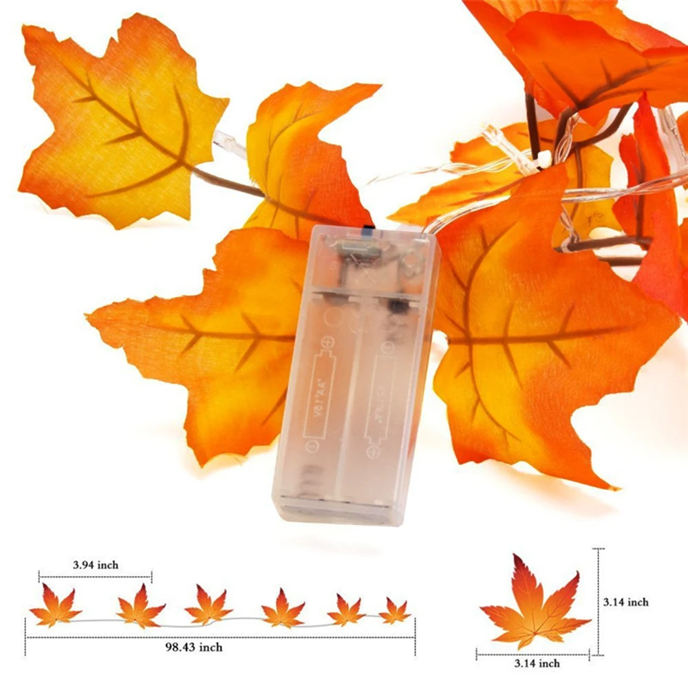 LED Maple Leaf Fairy Garland Led String Light 1.5M 3M Plant Holiday String Light Wedding Room Christmas Decorative Lighting LED Maple Leaf Fairy Garland Led String Light 1.5M 3M Plant Holiday String Light Wedding Room Christmas Decorative Lighting