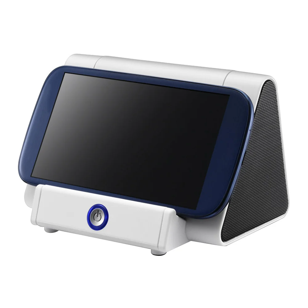 

New Smart sensor Magic dock Wireless Amplifier subwoofer loud Speaker Non Bluetooth Stand Holder Mini Induction Speaker