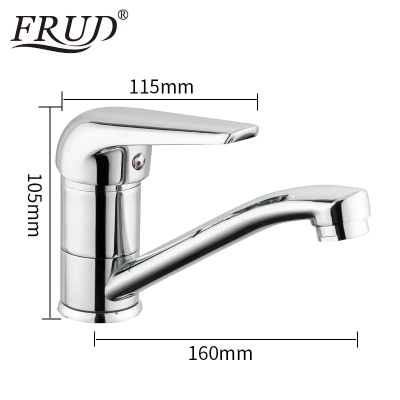 FRUD kitchen Faucet Deck Mount Waterfall Bathroom Faucet Vanity Vessel Sinks Mixer Tap Cold And Hot Water Tap FRUD kitchen Faucet Deck Mount Waterfall Bathroom Faucet Vanity Vessel Sinks Mixer Tap Cold And Hot Water Tap