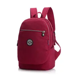 2019 Новый корейский плечо красочная печать водостойкий Легкий нейлоновый рюкзак школьная сумка дорожные сумки