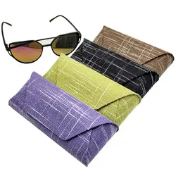 PU кожаный чехол для очков откидные солнцезащитные очки держатель коробка очки Твердые storageпортативный Магнитные очки сумка