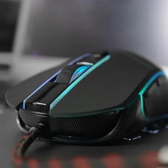 MOTOSPEED 3500 точек/дюйм Проводная игровая мышь USB 6 кнопок оптическая светодиодная