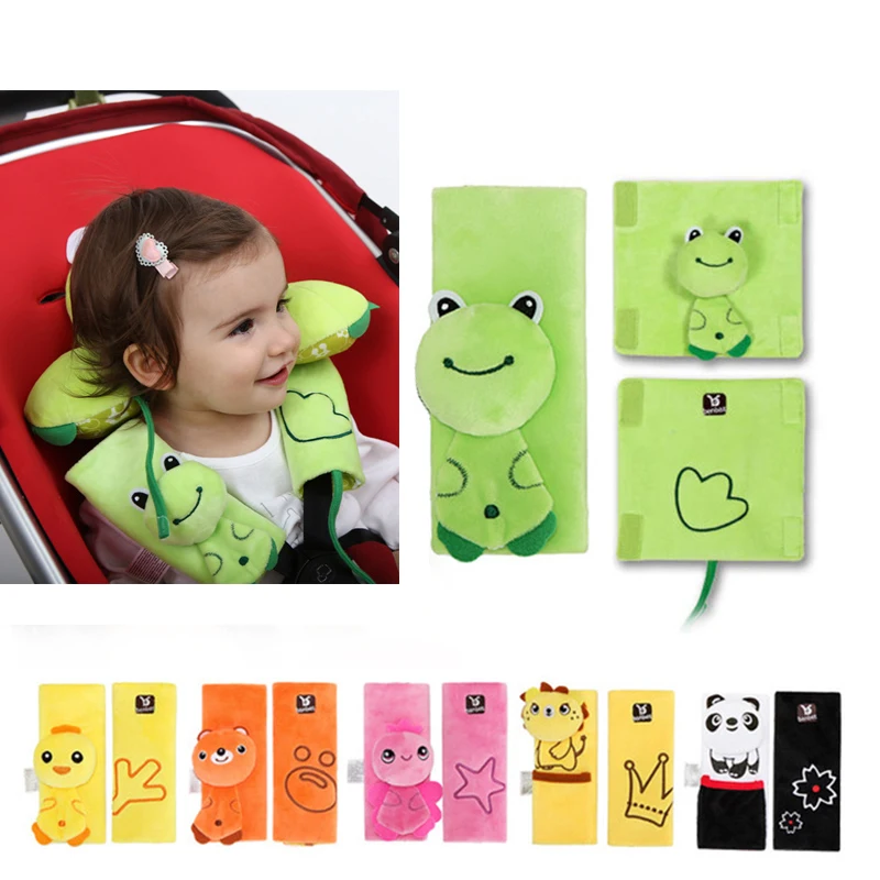 

Baby Seat Belt Plug Cover Car Seat SafetyPad Stroller Accessories Safety Belt Shoulder Pad Kids Protection Cover Belt Car-Cover