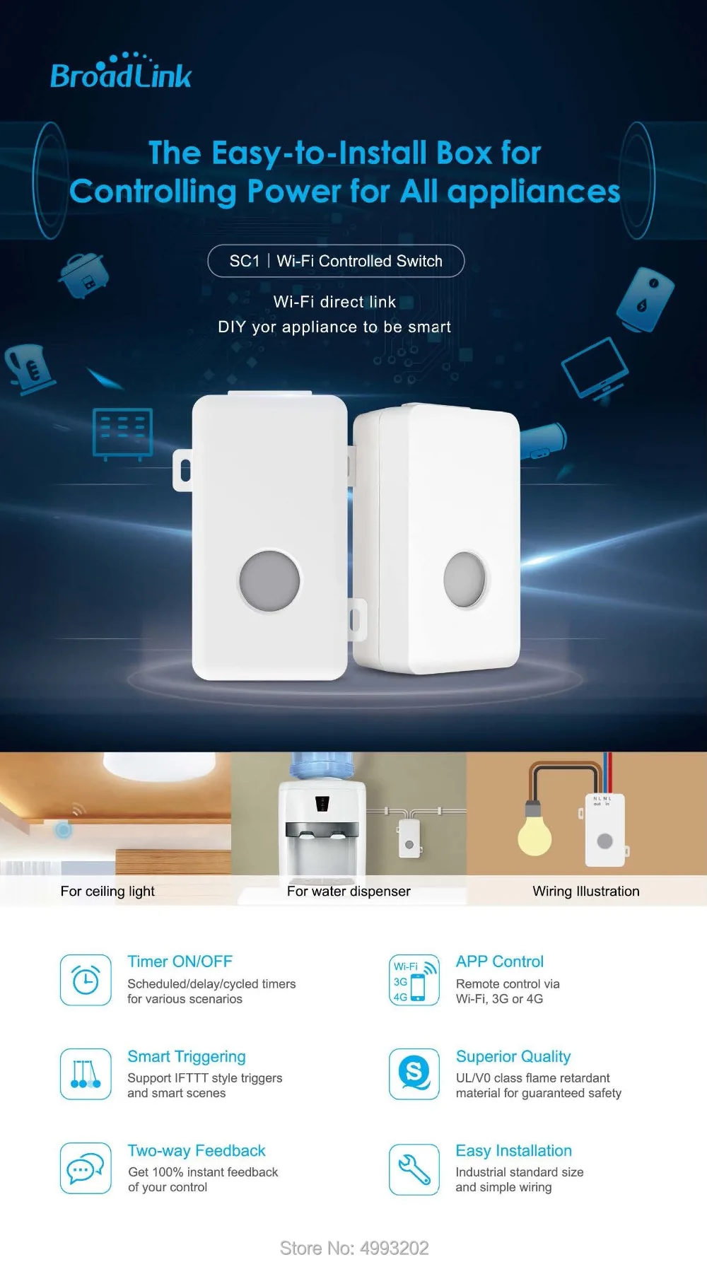 Wireless Wifi Remote Control