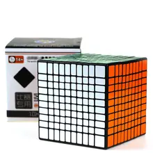 Shengshou 10x10x10 куб волшебный куб головоломка 10 слоев 10x10 волшебный куб cubo подарок образовательные игрушки, Прямая поставка