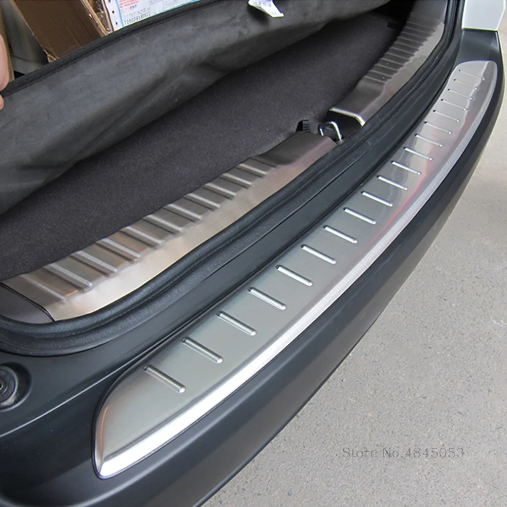 for Honda CRV CR-V 2017-2018 Steel Outer Rear Bumper Protect Plate Cover Trim 1*