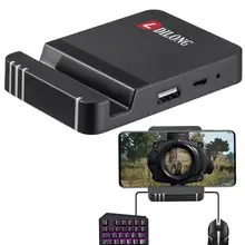 Портативная игровая клавиатура мышь преобразователь Bluetooth держатель телефона для смартфона портативная игровая клавиатура мышь