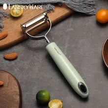 Vegetable Grater Stainless Steel Potato Grater Julienne Peeler Kitchen Accessories Double Planing Potato Fruit Peeler weber double potato