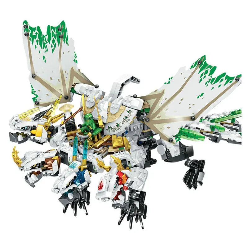 

2019 NINJA Model Building Blocks Bricks The Ultimate Dragon With Figures Compatible LegoINGly Ninjagoes Set Toys For Children