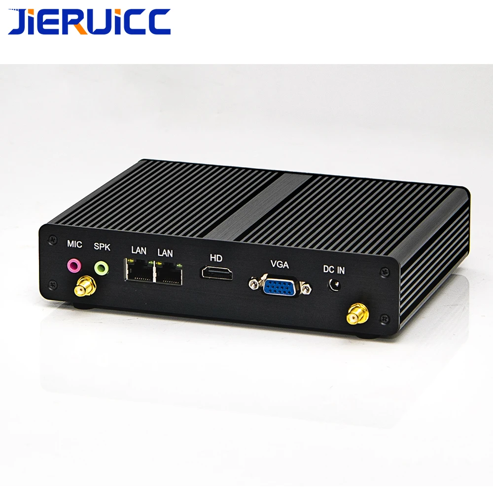 Встроенный intel nuc безвентиляторный мини ПК x86 cpu J1900 четырехъядерный промышленный