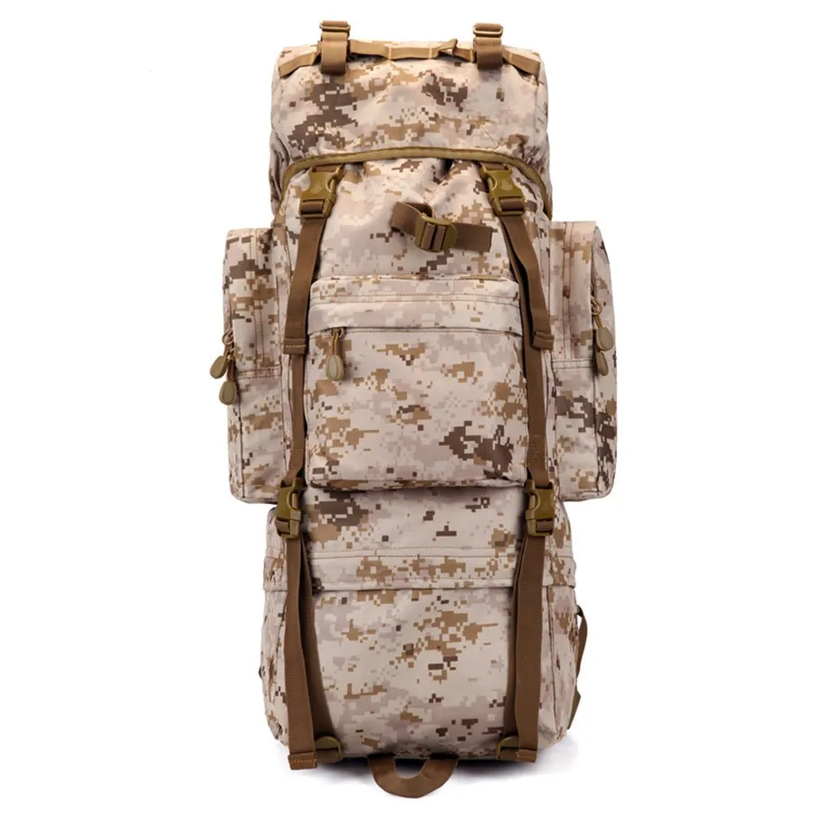 Военный нейлоновый рюкзак большой емкости, 70 л., стальная труба, посылка для мужчин и wo мужчин, водонепроницаемый, высокое качество, туристические мужские сумки