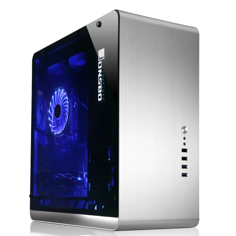 Aluminum Computer Case Jonsbo UMX4 Tempered glass version