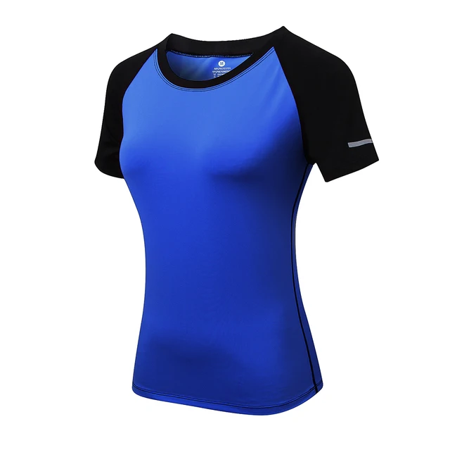 Gym T shirt Compression Tights Women’s Sport T-shirt Dry Quick Running Short Sleeve T-shirts Fitness Women Clothes Tees & tops